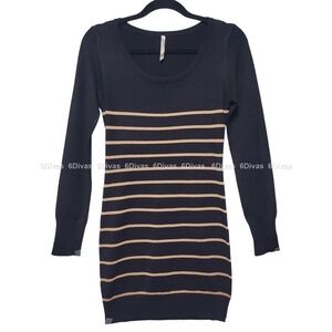 𝅺Sexy Sweater Dress, Stretchy Black Dress,Christmas Party Dress - Size M, L, XL